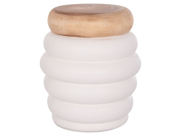 ΤΡΑΠΕΖΙ ΒΟΗΘΗΤΙΚΟ PUFFAT HM18172.02 FIBER CEMENT ΛΕΥΚΟ- ΞΥΛΟ TEAK TOP Φ45x46Υεκ. ΤΡΑΠΕΖΙ ΒΟΗΘΗΤΙΚΟ PUFFAT HM18172.02 FIBER CEMENT ΛΕΥΚΟ- ΞΥΛΟ TEAK TOP Φ45x46Υεκ.