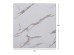 ΕΠΙΦΑΝΕΙΑ ΤΡΑΠΕΖΙΟΥ HPL MARBLE WHITE-GREY 5145 HM5827.11 65X69