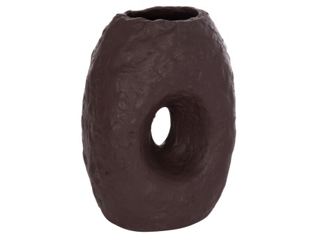 ΕΠΙΤΡΑΠΕΖΙΟ ΔΙΑΚΟΣΜΗΤΙΚΟ ΒΑΖΟ NAMENTIS HM4673.07L ΣΟΚΟΛΑΤΙ ΤΕΡΑΚΟΤΑ--26.5x16x36.5Υεκ