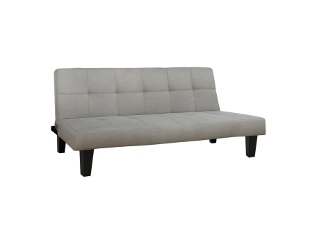 ΚΑΝΑΠΕΣ ΚΡΕΒΑΤΙ ODESSA HM3000.01 ΥΦΑΣΜΑ ΜΠΕΖ 179x80x79 εκ.