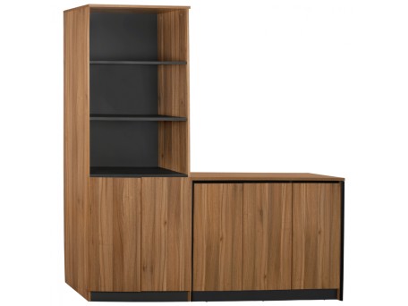 ΣΕΤ 2 ΤΜΧ ΒΙΒΛΙΟΘΗΚΗ ΓΡΑΦΕΙΟΥ ΕΠΑΓΓΕΛΜΑΤΙΚΗ ΜΕ ΝΤΟΥΛΑΠΙ SUPREME HM11369