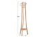 ΚΑΛΟΓΕΡΟΣ ΜΕ 3 ΚΟΛΩΝΕΣ TRIDEM HM4881 ΞΥΛΟ TEAK ΣΕ ΦΥΣΙΚΟ 52x52x200Υεκ.