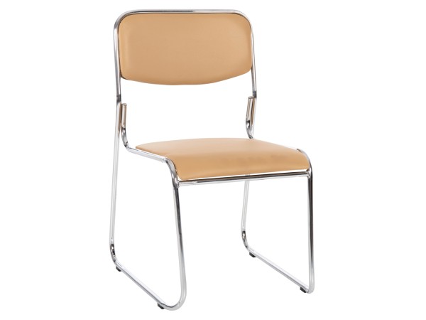 ΚΑΡΕΚΛΑ ΓΡΑΦΕΙΟΥ ΣΥΝΕΡΓΑΣΙΑΣ MABEL HM1019.07 ΧΡΩΜΙΩΜΕΝΗ ΜΕ ΜΟΚΑ PU 47x48x78Yεκ