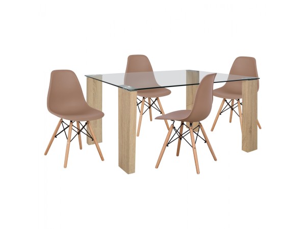 ΣΕΤ ΤΡΑΠΕΖΑΡΙΑ 5ΤΜΧ ΜΕ ΤΡΑΠΕΖΙ MORGAN 140Χ80X75 & ΚΑΡΕΚΛΕΣ TWIST ΚΑΠΟΥΤΣΙΝΟ HM11406 ΣΕΤ ΤΡΑΠΕΖΑΡΙΑ 5ΤΜΧ ΜΕ ΤΡΑΠΕΖΙ MORGAN 140Χ80X75 & ΚΑΡΕΚΛΕΣ TWIST ΚΑΠΟΥΤΣΙΝΟ HM11406