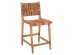 ΣΚΑΜΠΟ ΜΠΑΡ WALTER HM9842 ΞΥΛO TEAK ΣΕ ΦΥΣΙΚΟ-ΨΑΘΑ 46x55x96Υεκ.