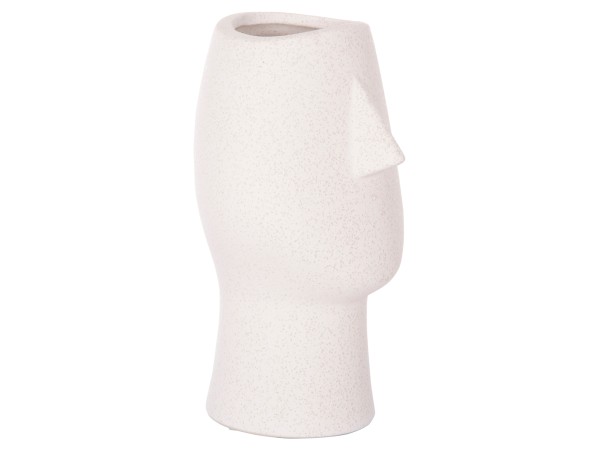 ΕΠΙΤΡΑΠΕΖΙΟ ΚΕΡΑΜΙΚΟ ΔΙΑΚΟΣΜΗΤΙΚΟ HUMANS HM4631 ΥΠΟΛΕΥΚΟ ΚΡΥΣΤΑΛΛΙΚΟ Φ14x25Υεκ