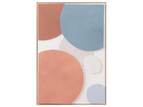 ΠΙΝΑΚΑΣ ΤΟΙΧΟΥ 3D FLUO HM4543.02 ΜΕ ΚΟΡΝΙΖΑ ΜΠΕΖ-ΧΕΙΡΟΠΟΙΗΤΑ ΣΧΕΔΙΑ 60x4,5Χ90Υεκ.