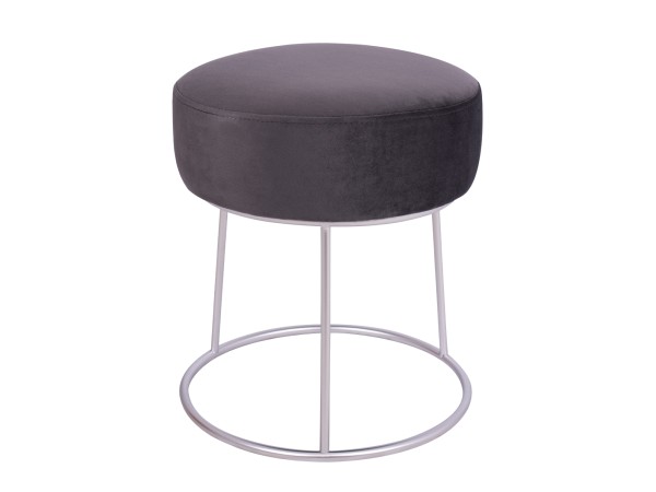 ΣΚΑΜΠΟ KARLO ΓΚΡΙ ΒΕΛΟΥΔΟ ΜΕ ΑΣΗΜΙ ΒΑΣΗ HM8411.01 Φ36x38Υ εκ. ΣΚΑΜΠΟ KARLO ΓΚΡΙ ΒΕΛΟΥΔΟ ΜΕ ΑΣΗΜΙ ΒΑΣΗ HM8411.01 Φ36x38Υ εκ.