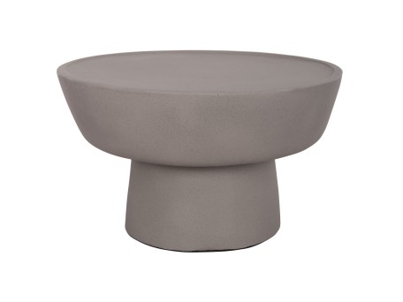 ΤΡΑΠΕΖΙ ΣΑΛΟΝΙΟΥ PIRSON HM18155.03 FIBER CEMENT ΣΕ ΓΚΡΙ--Φ60x36Υεκ.