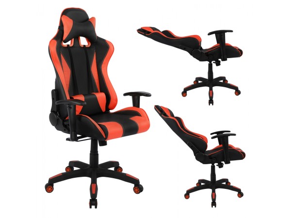 ΚΑΡΕΚΛΑ ΓΡΑΦΕΙΟΥ GAMING HM1062.01 SPEED ΜΑΥΡΟ ΚΟΚΚΙΝΟ PU 68,5 x 71,5 x 133,5 εκ. ΚΑΡΕΚΛΑ ΓΡΑΦΕΙΟΥ GAMING HM1062.01 SPEED ΜΑΥΡΟ ΚΟΚΚΙΝΟ PU 68,5 x 71,5 x 133,5 εκ.