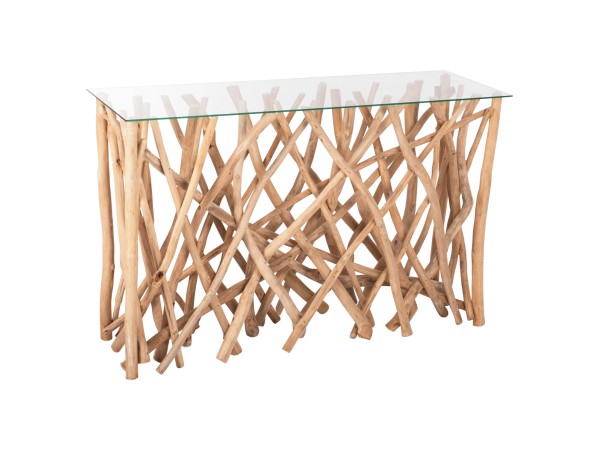 ΚΟΝΣΟΛΑ ΣΕ ΡΟΥΣΤΙΚ ΣΤΥΛ ΜΑΣΙΦ ΞΥΛΟ ΤEAK & ΓΥΑΛΙ ΦΥΣΙΚΟ 120X35X75Yεκ.HM9373 ΚΟΝΣΟΛΑ ΣΕ ΡΟΥΣΤΙΚ ΣΤΥΛ ΜΑΣΙΦ ΞΥΛΟ ΤEAK & ΓΥΑΛΙ ΦΥΣΙΚΟ 120X35X75Yεκ.HM9373