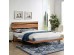 ΚΡΕΒΑΤΙ ALICIA ΑΠΟ ΜΕΤΑΛΛΟ ΚΑΙ ΜΑΣΙΦ ΞΥΛΟ ΑΚΑΚΙΑΣ 217x180,5x94Yεκ.(ΣΤΡΩΜΑ 160Χ200)HM8359.11
