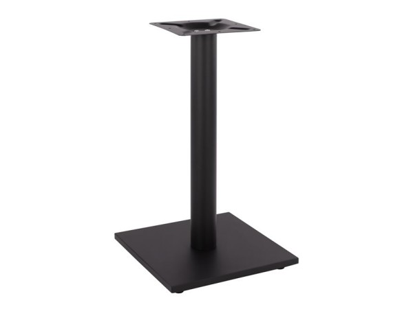 ΒΑΣΗ ΜΕΤΑΛΛΙΚΗ ΜΑΥΡΗ ΜΑΤ 40Χ40Χ72Υεκ. ΜΕ ΡΕΓΟΥΛΑΤΟΡΟΥΣ HM421.11