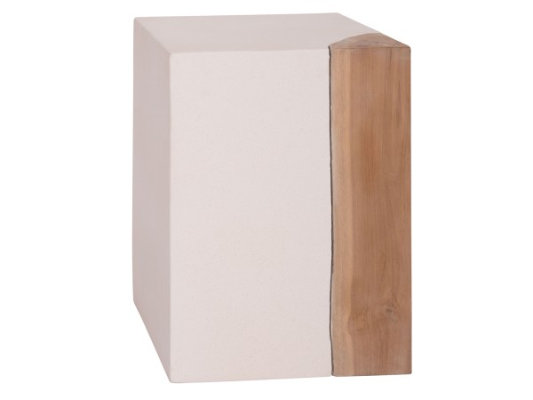 ΒΟΗΘΗΤΙΚΟ ΤΡΑΠΕΖΙ LEIA HM18163.02 FIBER CEMENT ΛΕΥΚΟ-ΞΥΛΟ TEAK 32.5x32.5x46Υεκ. ΒΟΗΘΗΤΙΚΟ ΤΡΑΠΕΖΙ LEIA HM18163.02 FIBER CEMENT ΛΕΥΚΟ-ΞΥΛΟ TEAK 32.5x32.5x46Υεκ.