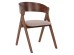 ΚΑΡΕΚΛΑ NEKKER HM9739.01 RUBBERWOOD ΣΕ ΚΑΡΥΔΙ-ΜΠΕΖ ΥΦΑΣΜΑ ΚΑΘΙΣΜΑ 56x55x78Yεκ.