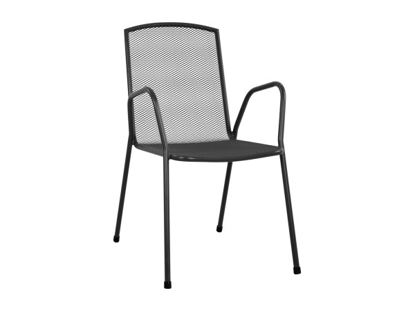 ΚΑΡΕΚΛΑ ΠΟΛΥΘΡΟΝΑ ΜΕΤΑΛΛΙΚΗ ΑΝΘΡΑΚΙ ELIJAH HM5005.01 54x62x89Υ ΕΚ.