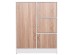 ΝΤΟΥΛΑΠΙ ΜΕ 4 ΑΠΟΘ.ΧΩΡΟΥΣ MATIN HM2479.01 SONAMA OAK-ΛΕΥΚΗ ΜΕΛΑΜΙΝΗ 80x39,5x99,5Υεκ