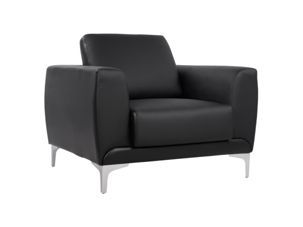 ΠΟΛΥΘΡΟΝΑ KENZIE HM3121.11 ΜΕ ΜΑΥΡΟ PU 89x81x81 εκ.