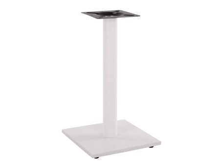 ΒΑΣΗ ΜΕΤΑΛΛΙΚΗ ΛΕΥΚΗ ΜΑΤ 40Χ40Χ72Υεκ. ΜΕ ΡΕΓΟΥΛΑΤΟΡΟΥΣ HM421.12