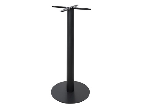 ΒΑΣΗ ΜΕΤΑΛΛΙΚΗ ΜΠΑΡ Φ50X108 ΜΑΥΡΗ HM411