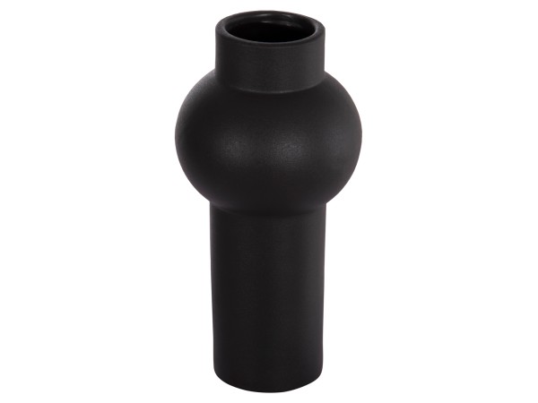 ΕΠΙΤΡΑΠΕΖΙΟ ΚΕΡΑΜΙΚΟ ΔΙΑΚΟΣΜΗΤΙΚΟ SCEPTER HM4605.02 ΜΑΥΡΟ ΜΑΤ Φ15x30Υ εκ.