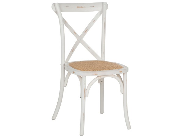 ΚΑΡΕΚΛΑ OWEN ΣΤΟΙΒΑΖΟΜΕΝΗ ΞΥΛΙΝΗ ΑΠΟ ΟΞΙΑ WHITE WASH ΧΡΩΜΑ ΜΕ ΧΙΑΣΤΙ ΠΛΑΤΗ HM8575.04 45x55,5x90 cm