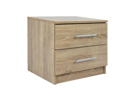 ΚΟΜΟΔΙΝΟ ΜΕΛΑΜΙΝΗΣ CHELSEA HM2220.02 SONAMA 48X40,5X41,5 εκ.