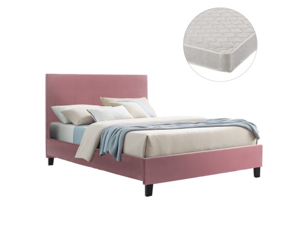 ΚΡΕΒΑΤΙ ΜΕ ΣΤΡΩΜΑ BECCA HM21283.05 ΣΑΠΙΟ ΜΗΛΟ ΒΕΛΟΥΔΟ--ΓΙΑ 150x200εκ ΚΡΕΒΑΤΙ ΜΕ ΣΤΡΩΜΑ BECCA HM21283.05 ΣΑΠΙΟ ΜΗΛΟ ΒΕΛΟΥΔΟ--ΓΙΑ 150x200εκ