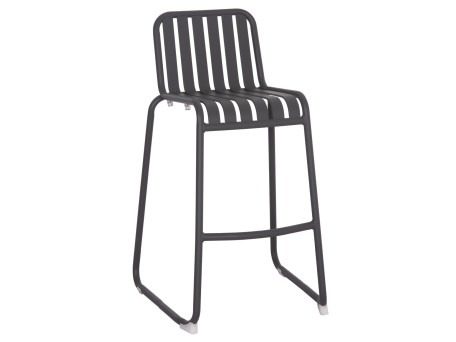 ΣΚΑΜΠΟ ΜΠΑΡ ΑΛΟΥΜΙΝΙΟΥ RACHEL HM6341.01 ΓΚΡΙ 47x56,5x98,5Υεκ.