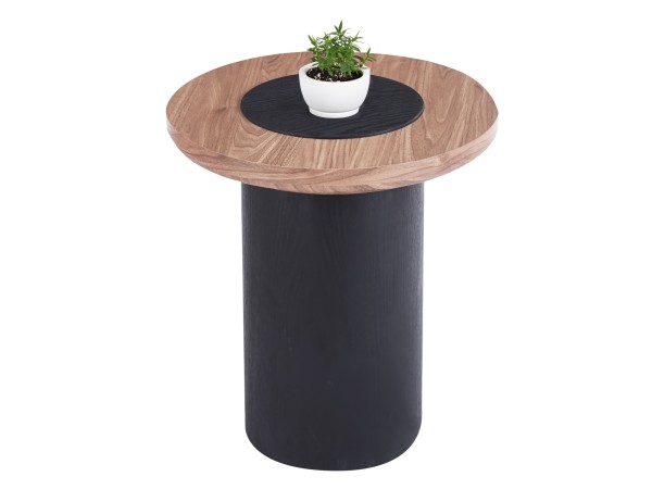 ΤΡΑΠΕΖΑΚΙ ΣΤΡΟΓΓΥΛΟ ΒΟΗΘΗΤΙKΟ OVALON HM18434.05 MDF TOP ΚΑΡΥΔΙ & ΒΑΣΗ ΜΑΥΡΗ Φ45x50Υεκ ΤΡΑΠΕΖΑΚΙ ΣΤΡΟΓΓΥΛΟ ΒΟΗΘΗΤΙKΟ OVALON HM18434.05 MDF TOP ΚΑΡΥΔΙ & ΒΑΣΗ ΜΑΥΡΗ Φ45x50Υεκ