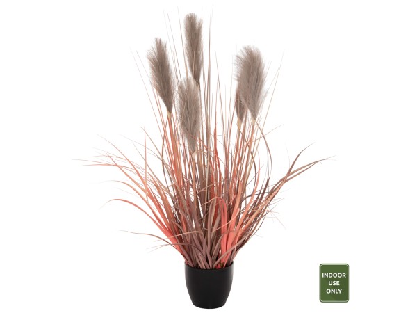 ΔΙΑΚΟΣΜΗΤΙΚΟ ΣΥΝΘΕΤΙΚΟ ΦΥΤΟ ΣΕ ΓΛΑΣΤΡΑ GRASS+FEATHER Φ14,5x12,5-86Υ εκ. HM4015 ΔΙΑΚΟΣΜΗΤΙΚΟ ΣΥΝΘΕΤΙΚΟ ΦΥΤΟ ΣΕ ΓΛΑΣΤΡΑ GRASS+FEATHER Φ14,5x12,5-86Υ εκ. HM4015