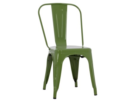 ΚΑΡΕΚΛΑ ΜΕΤΑΛΛΙΚΗ MELITA ΣΕ LIGHT OLIVE GREEN 43x50x82Y εκ. HM8641.13