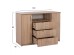ΜΠΟΥΦΕΣ ΜΕ 2 ΝΤΟΥΛΑΠΙΑ Κ 3 ΣΥΡΤΑΡΙΑ ADLER SONAMA OAK HM2430 120X45X85Yεκ.