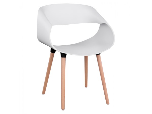 ΠΟΛΥΘΡΟΝΑ ΠΟΛΥΠΡΟΠΥΛΕΝΙΟΥ MAGGIE HM8600.01 ΣΕ ΛΕΥΚΟ ΧΡΩΜΑ 59x53x80Υ εκ.