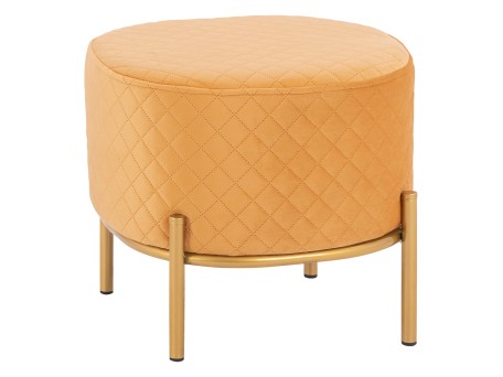 ΣΚΑΜΠΟ SINTA HM8638.09 ΑΠΟ ΧΡΥΣΟ ΒΕΛΟΥΔΟ ΜΕ ΧΡΥΣΗ ΒΑΣΗ 42x42x38Υ εκ.