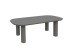 ΤΡΑΠΕΖΙ ΤΡΑΠΕΖΑΡΙΑΣ KIORA HM6597.01 ΓΚΡΙ FIBER CEMENT 200x100x75Υεκ