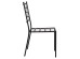 ΜΕΤΑΛΛΙΚΗ ΚΑΡΕΚΛΑ EMERY HM5509 ΣΕ ΜΑΥΡΗ ΑΠΟΧΡΩΣΗ 46x58x88  cm