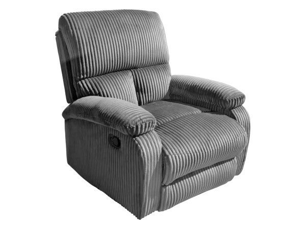 ΠΟΛΥΘΡΟΝΑ RELAX DIONI HM3296.11 ΓΚΡΙ ΡΙΓΕ ΥΦΑΣΜΑ 81x94x97Υεκ.