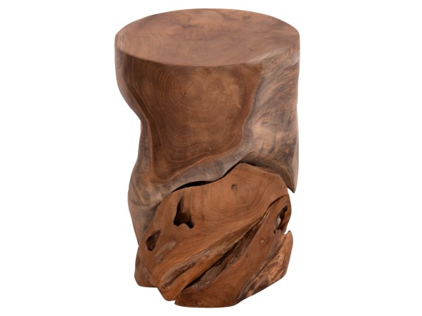 ΒΟΗΘΗΤΙΚΟ ΣΚΑΜΠΟ/ΤΡΑΠΕΖΑΚΙ STOMP HM9350.11 ΞΥΛΟ TEAK-ΦΥΣΙΚΟ Φ30x45Υεκ.