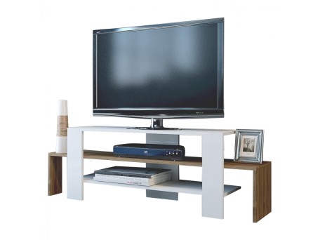 ΕΠΙΠΛΟ ΤΗΛΕΟΡΑΣΗΣ AGNETA ΜΕΛΑΜΙΝΗΣ HM9103.01 ΛΕΥΚΟ ΚΑΡΥΔΙ 120x29,5x40Y εκ.