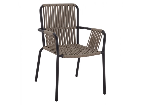 ΠΟΛΥΘΡΟΝΑ ΑΛΟΥΜΙΝΙΟΥ ΑΝΘΡΑΚΙ ΜΕ ΠΛΑΤΥ ΣΧΟΙΝΙ ΚΑΠΟΥΤΣΙΝΟ HM5784.02 56x58x85 εκ.