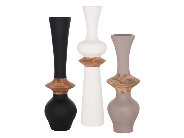 ΣΕΤ 3ΤΜΧ ΔΙΑΚΟΣΜΗΤΙΚΑ ΒΑΖΑ ΔΑΠΕΔΟΥ NEBULA HM21139.02 FIBER CEMENT-ΞΥΛΟ ΤΕΑΚ