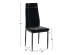 ΣΕΤ ΤΡΑΠΕΖΑΡΙΑΣ 5ΤΜΧ LADY HM21199.04 ΓΥΑΛΙ--ΜΕΤΑΛΛΟ & ΒΕΛΟΥΔΟ ΣΕ ΜΑΥΡΟ