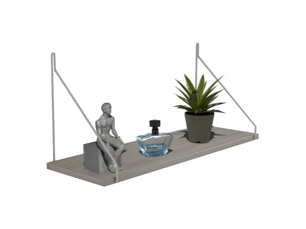 ΡΑΦΙ ΤΟΙΧΟΥ AGILAN ΜΕΛΑΜΙΝΗΣ HM9183.14 SONΟMA-ΛΕΥΚΟ 72x20x27Yεκ. ΡΑΦΙ ΤΟΙΧΟΥ AGILAN ΜΕΛΑΜΙΝΗΣ HM9183.14 SONΟMA-ΛΕΥΚΟ 72x20x27Yεκ.