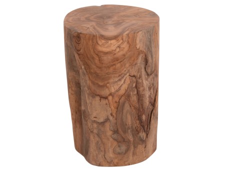 ΒΟΗΘΗΤΙΚΟ ΤΡΑΠΕΖΑΚΙ/ΣΚΑΜΠΟ TRONCO HM9374.21 ΞΥΛΟ TEAK--ΦΥΣΙΚΟ Φ30x45Υεκ.