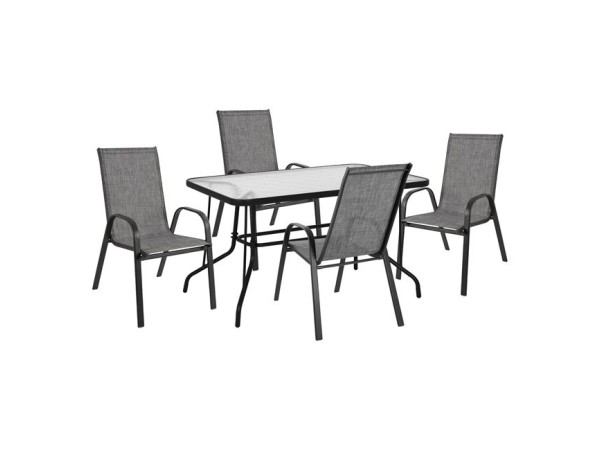 ΣΕΤ 5ΤΜΧ HM10565.01 ΤΡΑΠΕΖΙ ΜΕΤΑΛΛΙΚΟ 120Χ70Χ71Υ & 4 ΠΟΛΥΘΡΟΝΕΣ LEON ΜΕΤΑΛΛΙΚΕΣ ΓΚΡΙ ΣΕΤ 5ΤΜΧ HM10565.01 ΤΡΑΠΕΖΙ ΜΕΤΑΛΛΙΚΟ 120Χ70Χ71Υ & 4 ΠΟΛΥΘΡΟΝΕΣ LEON ΜΕΤΑΛΛΙΚΕΣ ΓΚΡΙ