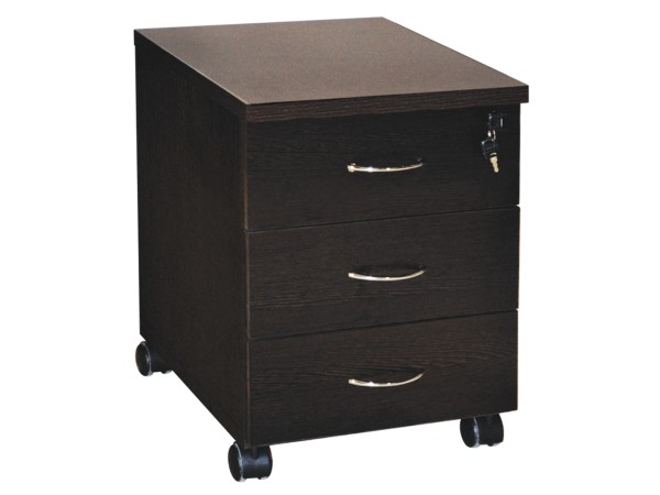 ΣΥΡΤΑΡΙΕΡΑ ΓΡΑΦΕΙΟΥ ΕΠΑΓΓΕΛΜΑΤΙΚΗ CAITLYN HM2011.02 WENGE ΜΕ 3ΣΥΡΤΑΡΙΑ 38X48X53cm