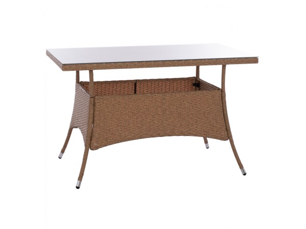 ΤΡΑΠΕΖΙ ΜΕΤΑΛΛΙΚΟ MILITARY RATTAN ΜΠΕΖ ΚΑΦΕ HM5141.32 120x70x75Υ εκ. ΤΡΑΠΕΖΙ ΜΕΤΑΛΛΙΚΟ MILITARY RATTAN ΜΠΕΖ ΚΑΦΕ HM5141.32 120x70x75Υ εκ.