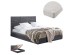 ΚΡΕΒΑΤΙ ΔΙΠΛΟ & ΣΤΡΩΜΑ BRILEY HM21272.01 ΓΚΡΙ ΒΕΛΟΥΔΟ ΜΕ ΑΠΟΘ.ΧΩΡΟ--ΓΙΑ 160x200εκ ΚΡΕΒΑΤΙ ΔΙΠΛΟ & ΣΤΡΩΜΑ BRILEY HM21272.01 ΓΚΡΙ ΒΕΛΟΥΔΟ ΜΕ ΑΠΟΘ.ΧΩΡΟ--ΓΙΑ 160x200εκ