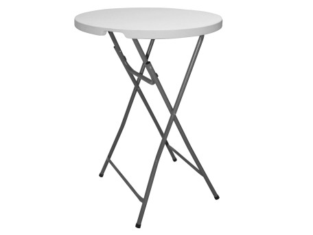 ΤΡΑΠΕΖΙ ΜΠΑΡ CATERING-ΣΥΝΕΔΡΙΟΥ HM5066 Φ81Χ110 εκ.ΠΤΥΣΣΟΜΕΝΟ